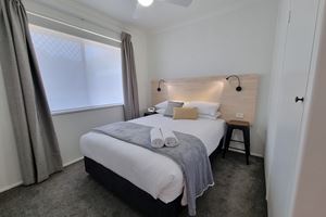 Second Bedroom at Adamstown Short Stay Apartments.